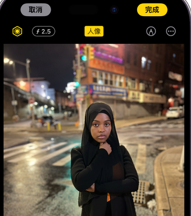 耿马苹果15服务店分享如何在iPhone15系列机型拍摄照片中添加人像效果 